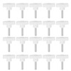 HARFINGTON 20pcs Wing Knobs M6 x 45mm Male Thread Plastic