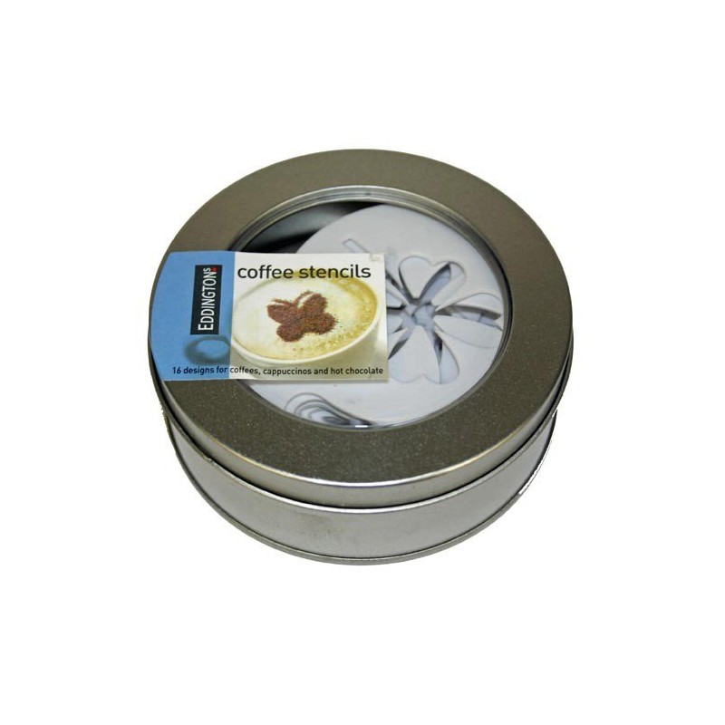 Eddingtons Set of 16 Coffee Stencils