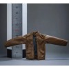 Unbranded 1/12 Brown Leather Jacket for 6" figure SHF Nota