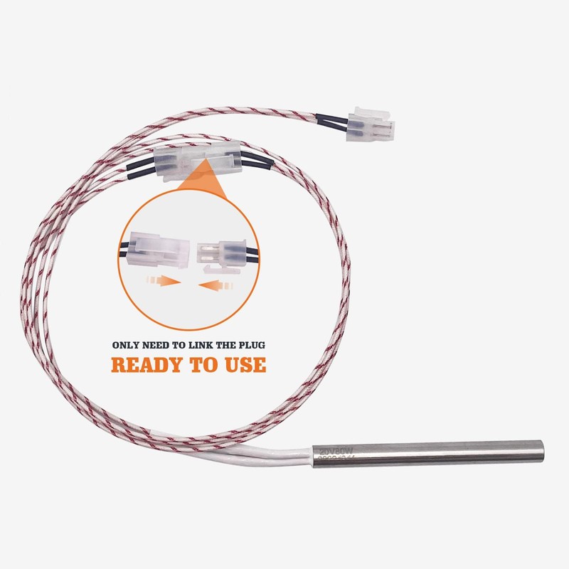 YAOAWE D2 Hot Rod Igniter Kit Replacement for Traeger Wood