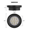 XtraGlow Dual Revolution 2.5" Round 13LEDs Amber Clearance Side Marker