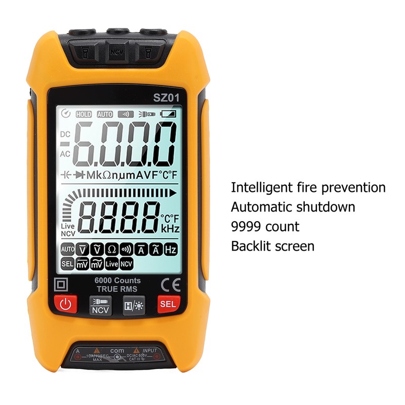 Digital Multimeter Kit Intelligent Large Screen High Accuracy Automatic Fire