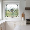 InHome NH2424: Blue Meridan Stained Glass Decal 17. 35 x