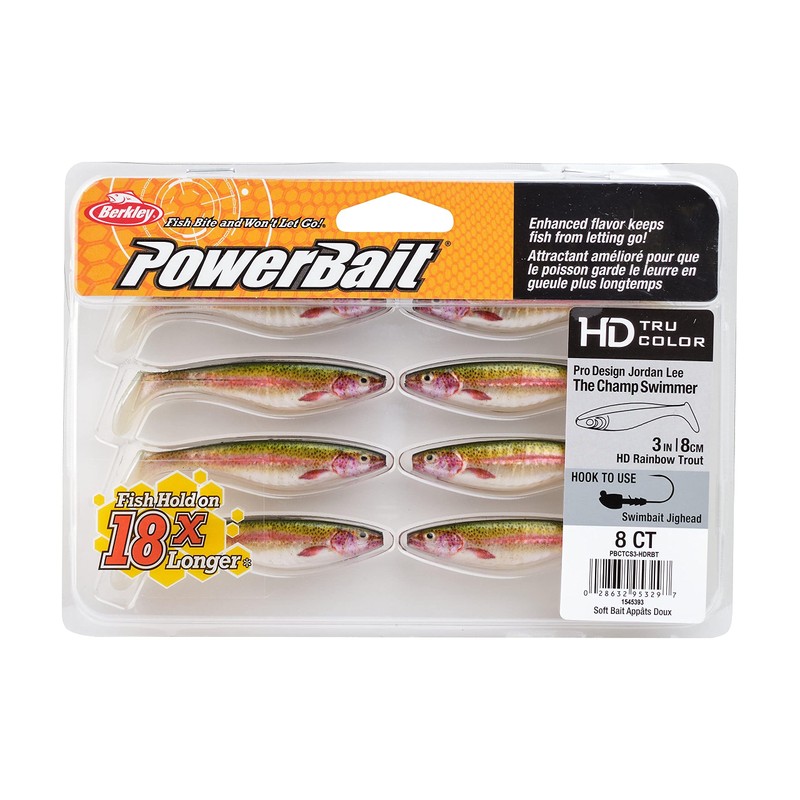 PowerBait The Champ Swimmer HD Rainbow Trout 3in | 8cm