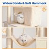 ABCPET Cat Tree Tower 63in Multi-Level Cat Tower for Indoor