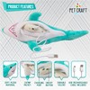 Pet Craft Supply Wiggle Pickle and Shimmy Shark Flipper Flopper