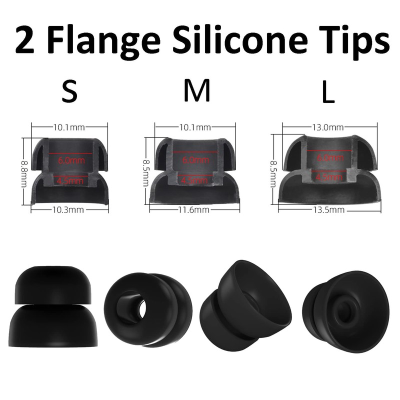 A-Focus for Powerbeats Pro 2 Ear Tips Set [ Double