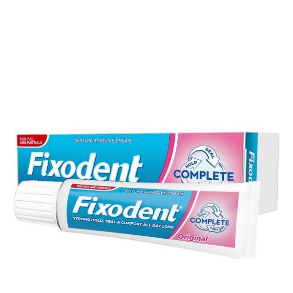 Fixodent Complete Original Denture Adhesive Cream, 47gr