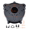 Motorcycle Air Cleaner Skull Style Air Filter Intake Kit Fit
