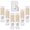 YUIIP G9 LED Bulb Dimmable, 4W, 40W Halogen Equivalent, 3000K