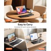 Ergonomic Foldable Keyboard, Portable Folding Travel Bluetooth Keyboard for Business