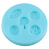 Sports Balls Fondant Molds Volleyball Basketball Silicone Mold