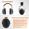 Bluetooth Hearing Protection NRR 25dB Integrated Microphone,Hands-Free Noise Cancelling Headphone