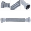 Drainage Pipe Sink Drain Connection Hose Double-Head Extension Fitting for