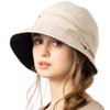 LOUN Sea Women's Hat, Large Size, Wide Brim, Cooling Sensation,