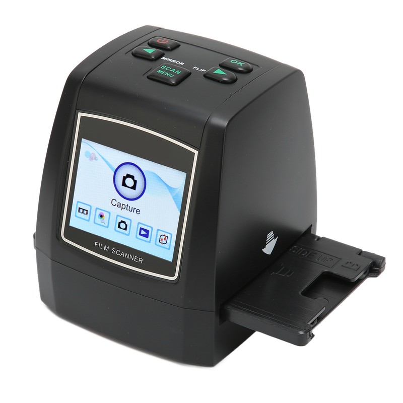 Film Scanner Digital 2.4inches Color LCD Screen Portable Picture Scanner