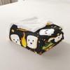 jejeloiu Cute S'Mores Fleece Throw Blanket for Bed Sofa Couch