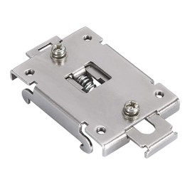 AUNMAS DIN Rail Mounting Clip, Chinese Standard 35Mm Din Rail Fixed Teltonika Din Rail Kit Din Rail Mounting Bracket Solid State Relay Clip Clamp With 2 Mounting Screws