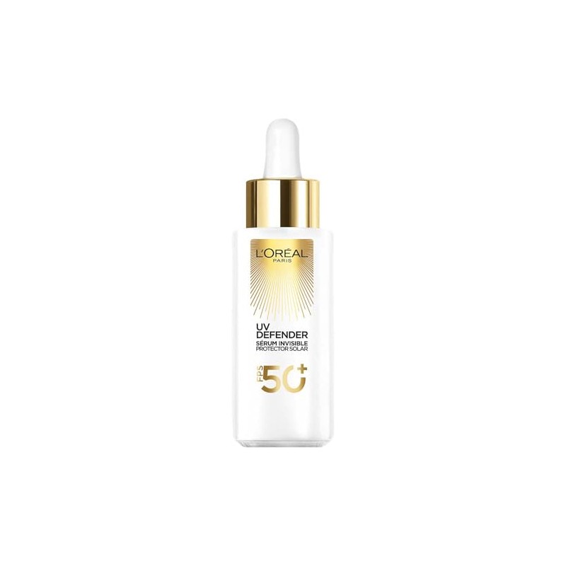 L'Oréal Paris Sérum Protector Solar Invisible FPS 50+ anti-manchas y