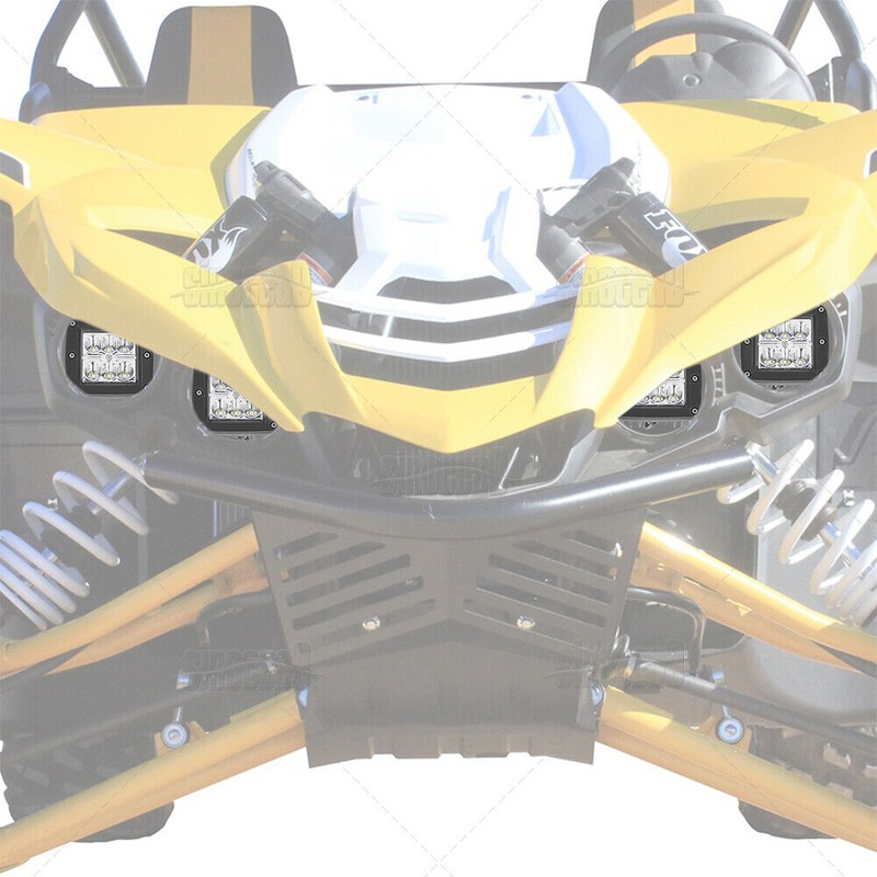sinocea0 For Yamaha YXZ1000R Bumper LED Headlight Kit 4x Light