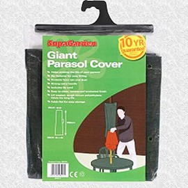 SupaGarden UV Treated Heavy duty giant patio table parasol cover