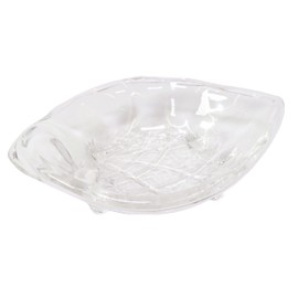 Seiki Abalone Mori Plate, Transparent Nozoki, HC Coated [4.3 x 3.1 x 1.1 inches (11 x 8 x 2.9 cm)] Acrylic Resin (7-572-12), For Restaurants, Inns, Japanese Tableware, Restaurants, Commercial Use