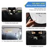 Oarencol Women Eyes Eyelash Car Windshield Sun Shade Foldable UV