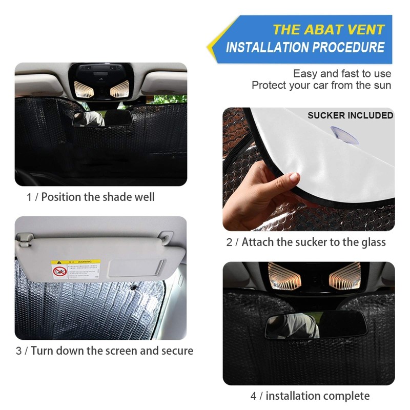 Oarencol Women Eyes Eyelash Car Windshield Sun Shade Foldable UV