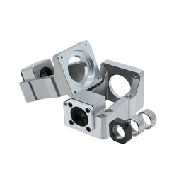 Coavoo Motor Mount and BK12 Bearing End Support Block for Nema 23 Stepper Motor and 16 mm Ball Screw Spindle SFU1604 SFU1605 SFU1610 as CNC Kit Components