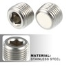 X AUTOHAUX 2 Pcs 1/2" NPT Male Thread Head Socket