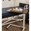 Medacure Hospital Bed Table Overbed Table with Wheels & Adjustable
