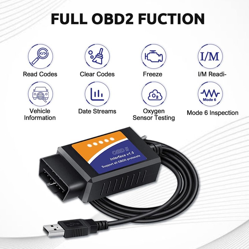 Obd2 Elm327 USB for FORScan with MS HS CAN Switch