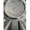 Red Sport Chrome Wheel Center Cap CSRSW66-C1P