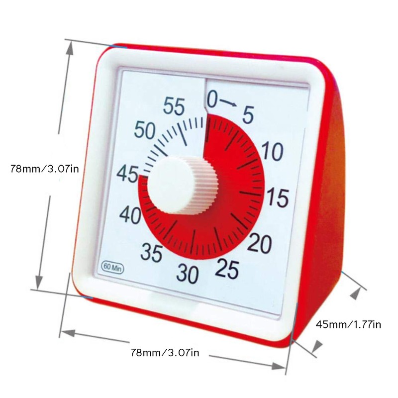 Visual Analog Timer Silent Countdown Classroom or Meeting Countdown Clock