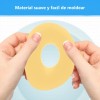Anillos Ostomía Moldeables,hidrocoloide Grado 10pzas