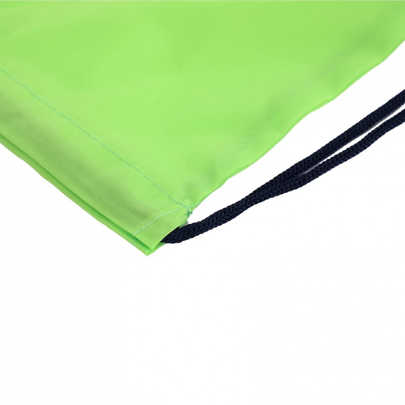 Oypla Oxford Cloth Sports School PE Lime Green Laundry Drawstring