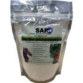 Soil Moist SAP Super Absorbent Polymer Water-Storing Crystal Gel (1 Pound)