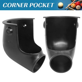 MoyanSuper Pool Table Pockets Replacement Pockets for Billiard Table Set of 6