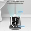 SetSail Juego de 2 Escobillas y Soporte para Inodoro con