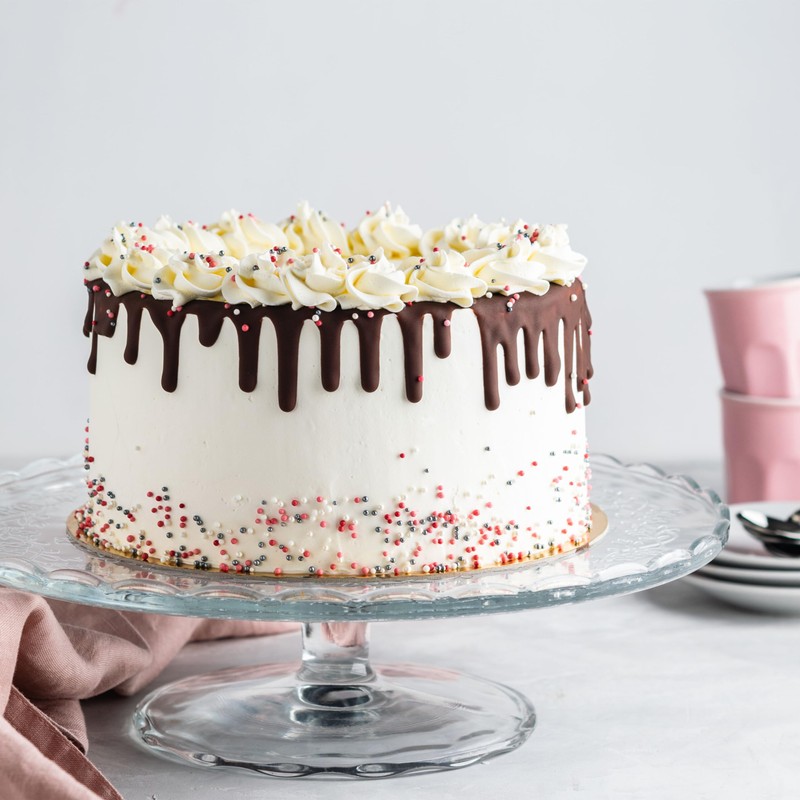 Yupik Birthday Cake Sprinkles, 2.2 lb (35.2 oz), Rainbow Nonpareil