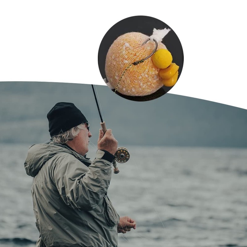 2 piezas de malla de pesca de PVA para pesca