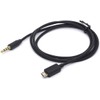 PIIHUSW Micro USB to 3.5mm Audio Output Cable - Gold