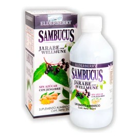 Anahuac Sambucus Jarabe Suplemento Alimenticio Frambuesa 250ml Saúco Negro