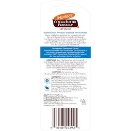 Palmer's Cocoa Butter Formula Foot Magic Heel Repair – Bálsamo Reparador de Talones Agrietados y con Callosidades, Práctico Aplicador en Barra, 25g