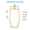 PATIKIL 8 9 10 11 Inch Lamp Harp Kit with