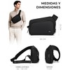 Bandolera Impermeable con USB y Antirrobo Juluc JLBA01 – Compacta