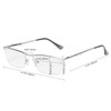 Eyekepper Blue Light Blocking Reading Glasses Half-Rim Computer Readers Eyeglasses-Yellow