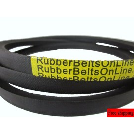 Rubberbeltsonline Quality 1/2" Wide 39"Long Length Rubber V Belt A37 Width .500"VBelt (4L390) A 37