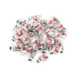 TOPWEL 100 PCS Skin Care Enlarged Compressed Mask Paper Disposable Facial Mask Natural Cotton Masque Mask Home DIY Skin Care for Women and Girls (White)