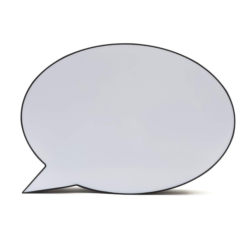 PetrolScooter Speech Bubble LED Light Up Box Write Your Own